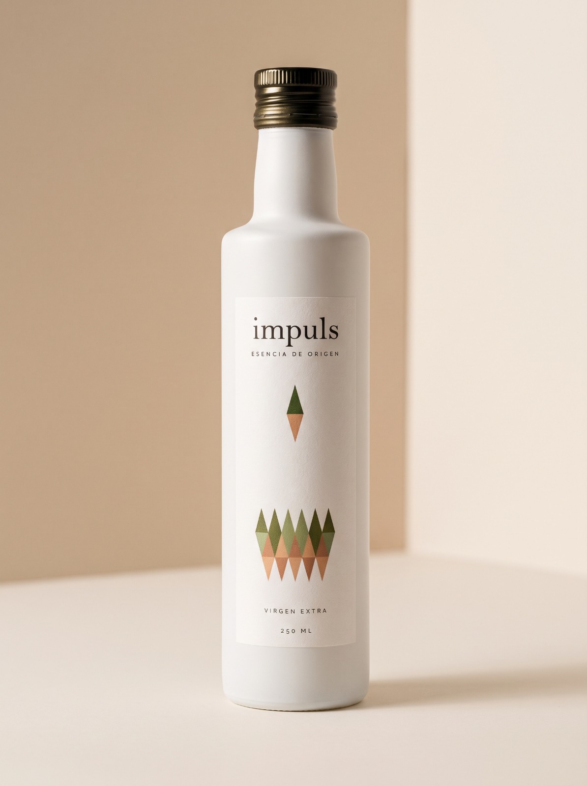 Botella de impuls de 250 ml, aceite de oliva virgen extra